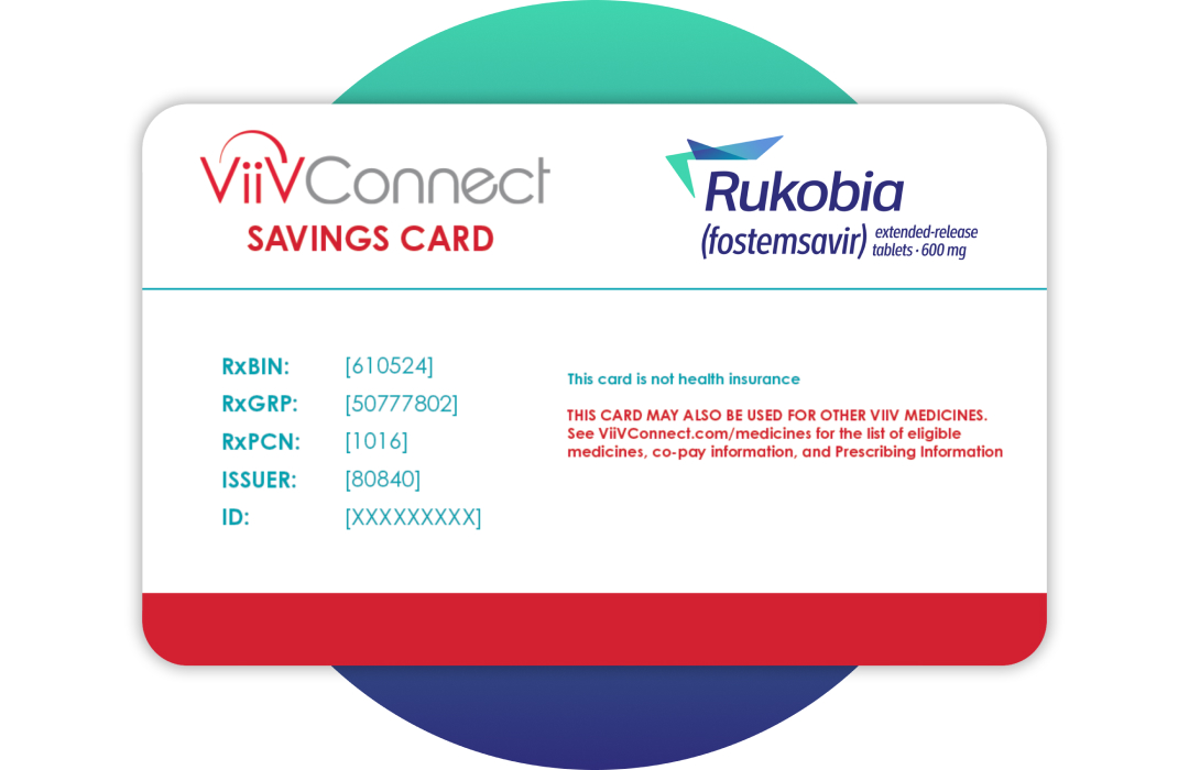 Image of RUKOBIA ViiVConnect Savings Card