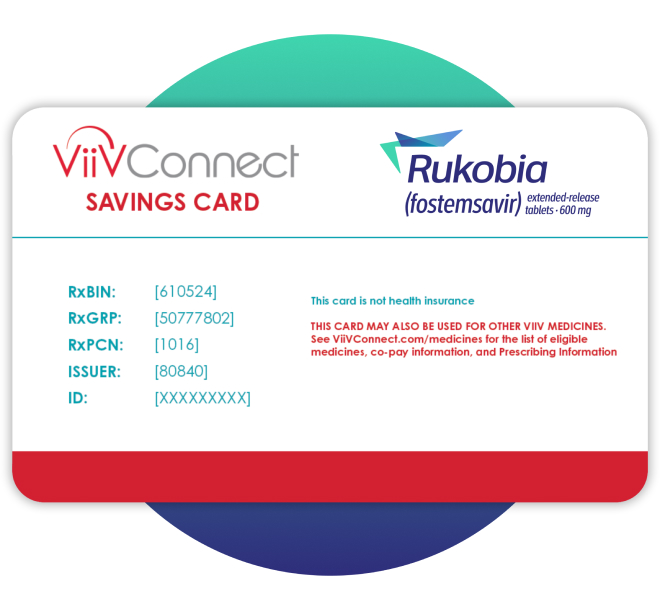 Image of RUKOBIA ViiVConnect Savings Card